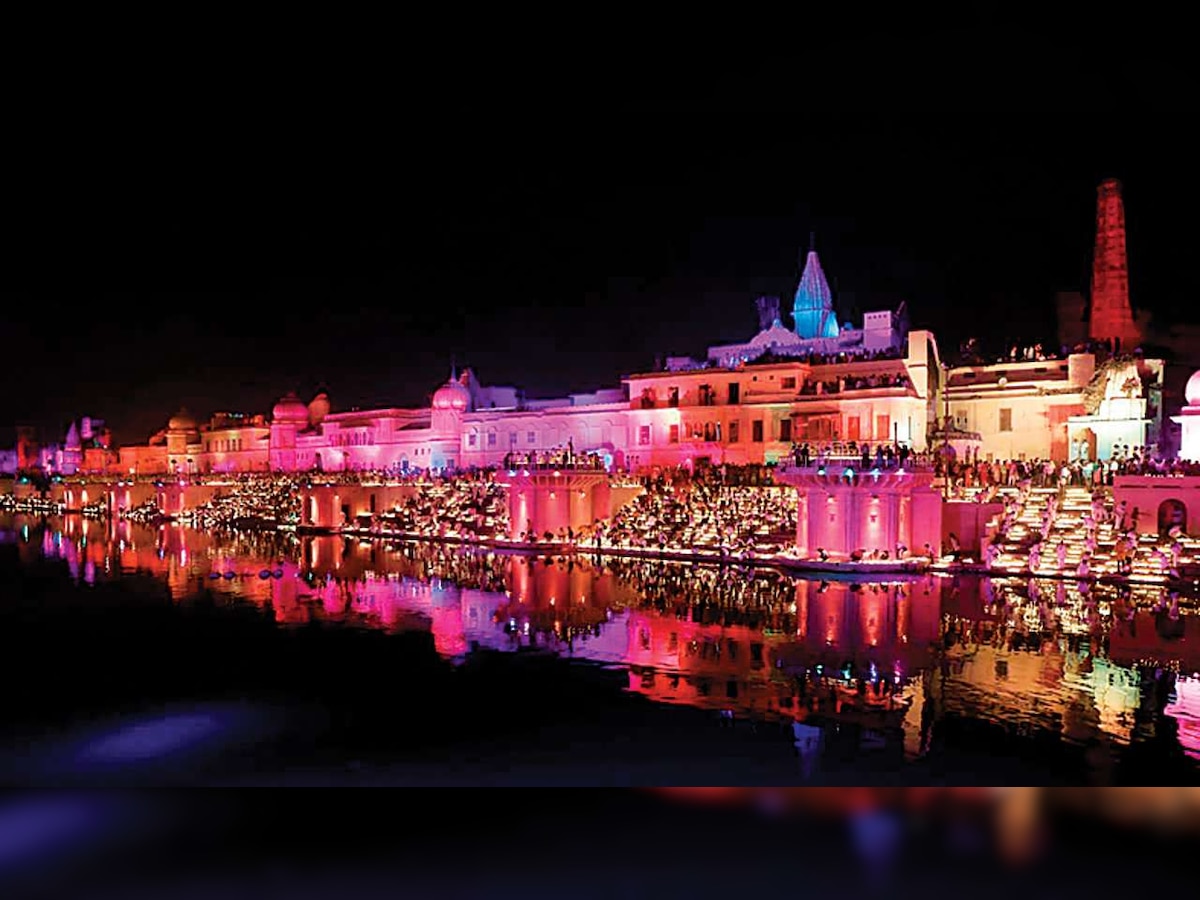 Over 5.5 lakh earthen lamps to be lit in Ayodhya on Diwali