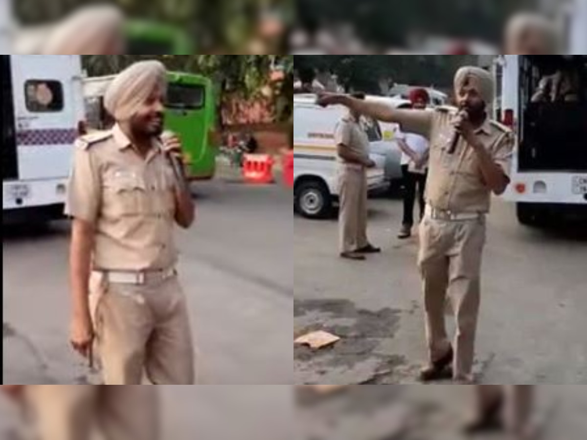 Viral video: Chandigarh traffic cop's 'No Parking’ song is making buzz, even Daler Mehndi approves it! 