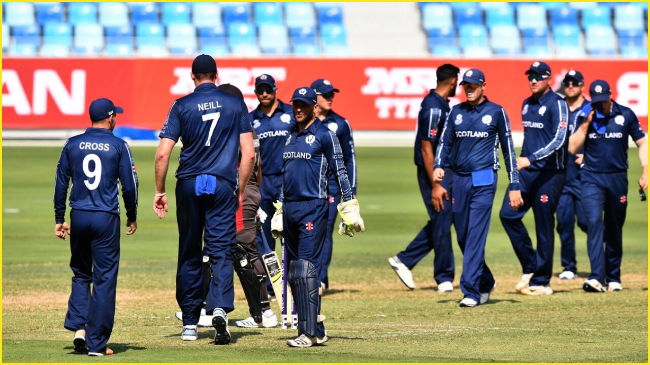 United Arab Emirates Vs Scotland, Playoff 3 - T20 World Cup Qualifier ...