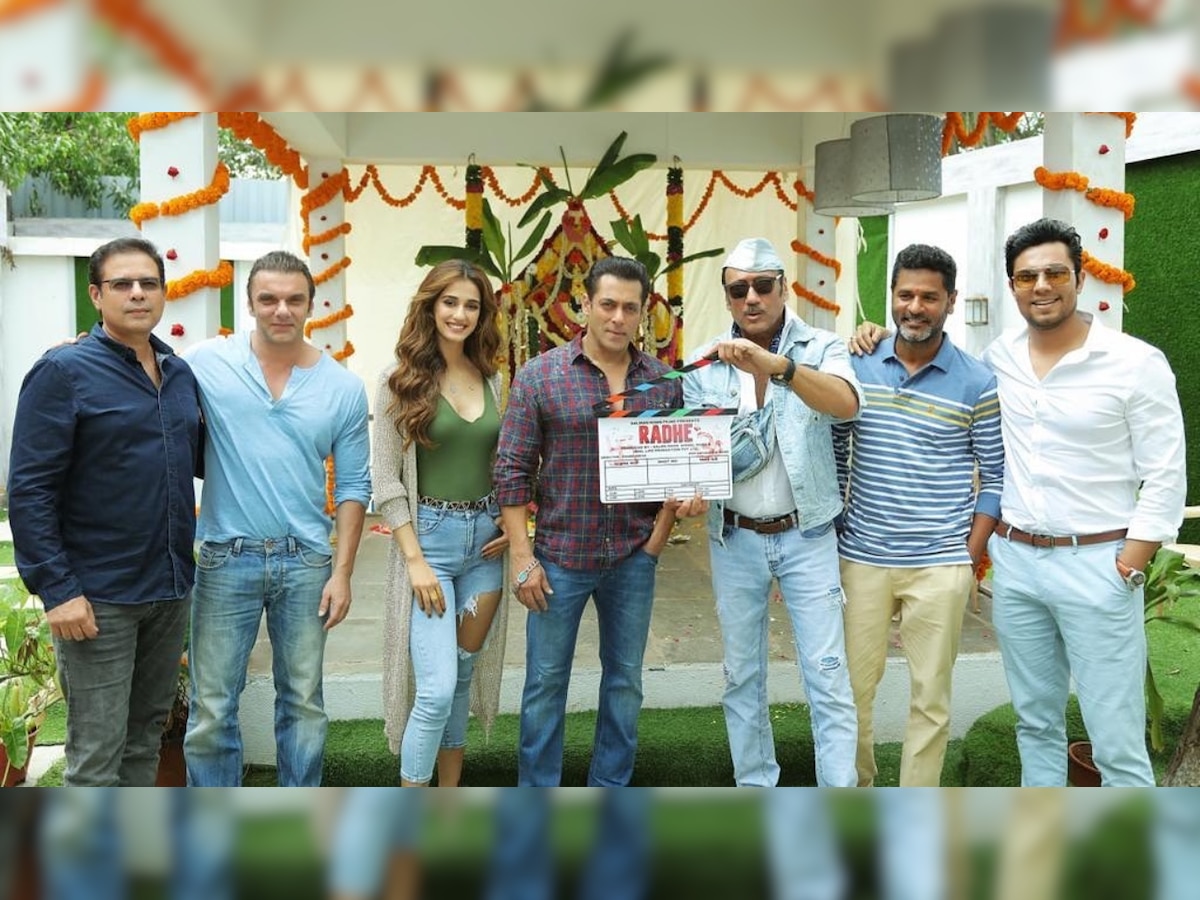 'Radha' Disha Patani turns 'Radhe: Your Most Wanted Bhai' Salman Khan's lover, Randeep Hooda & team 'kick'start movie