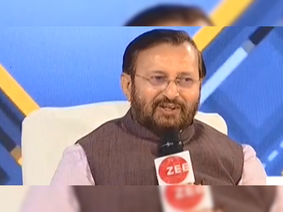  #IndiaKaDNA conclave: BJP will form the government in Maharashtra; Fadnavis will be the CM: Prakash Javadekar