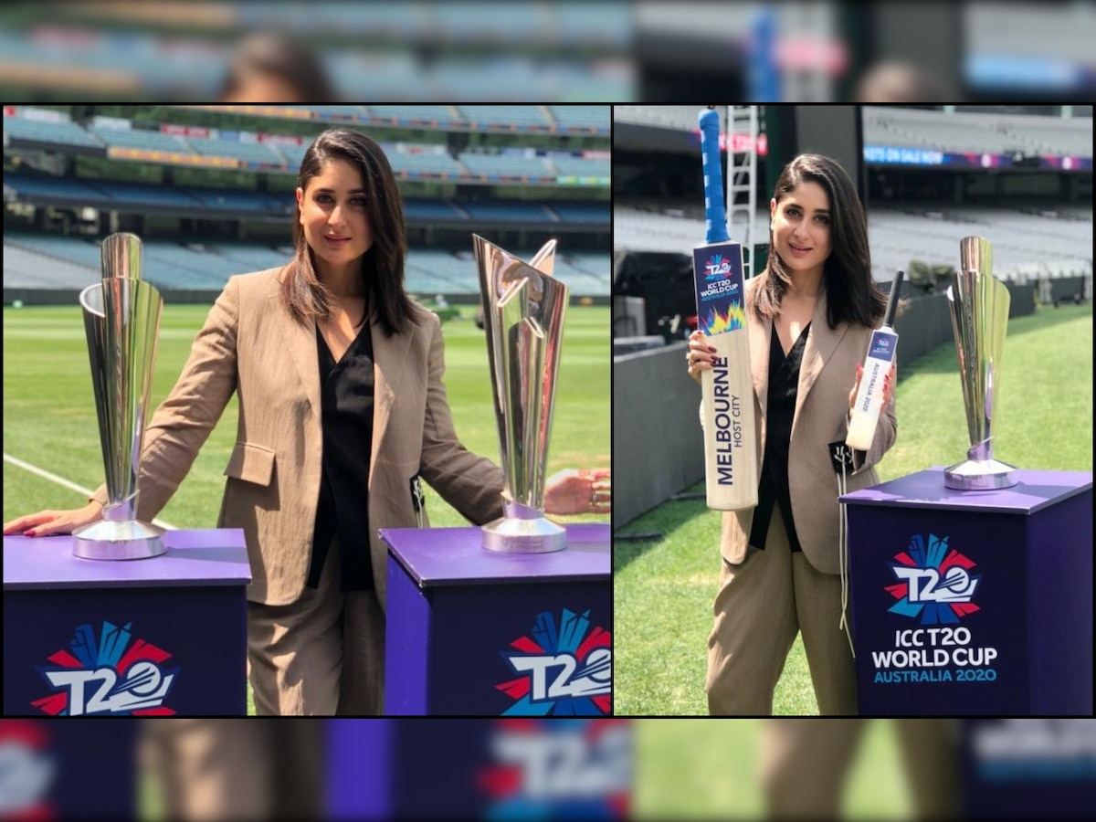 ICC Women’s T20 World Cup 2020: Boss lady Kareena Kapoor Khan unveils trophy in Melbourne