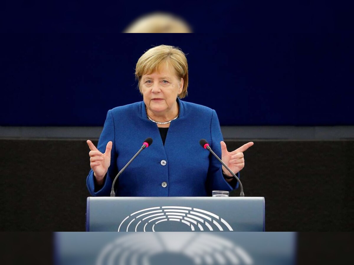 'Whosoever looked at pollution in Delhi...': Angela Merkel's call for replacing diesel vehicles with electric