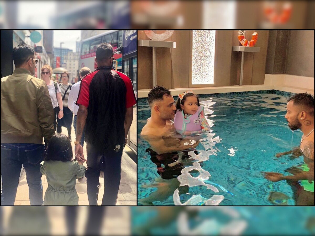 'Miss this little one (and the big guy too)': Hardik Pandya shares throwback photo with MS Dhoni and Ziva