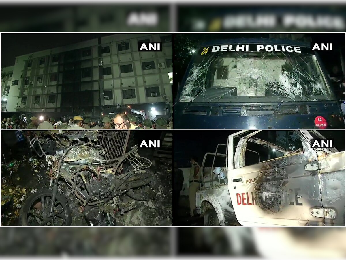 Vehicles set ablaze, several injured in violent clash between Delhi cops, lawyers at Tis Hazari Court