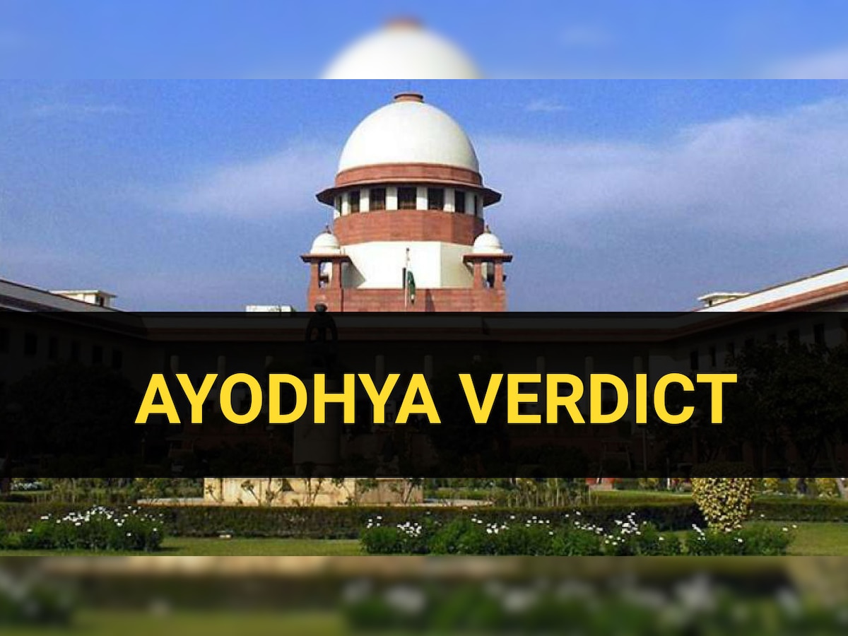 Ayodhya Verdict: What Supreme Court said in the judgment - 10 points