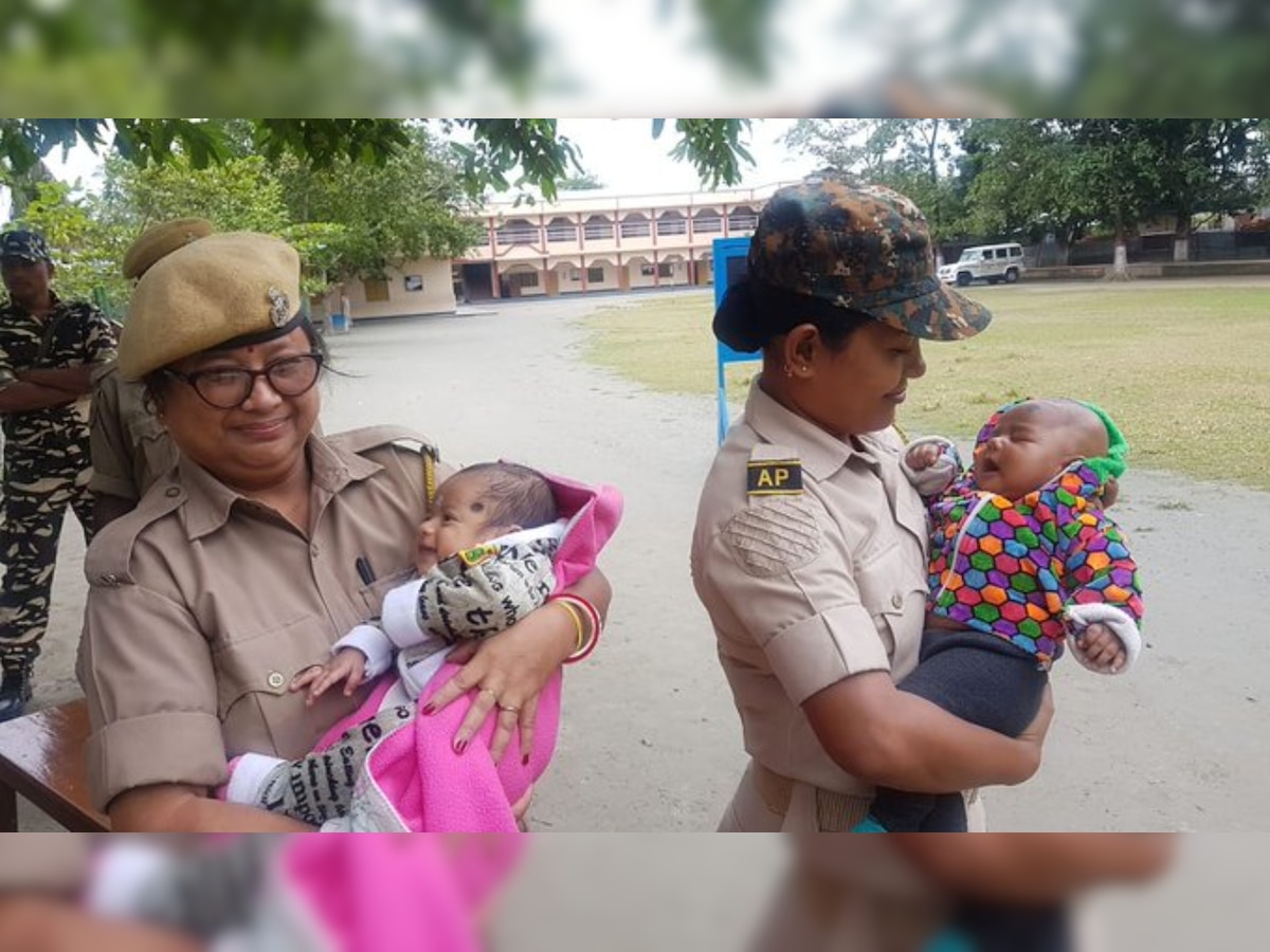 Women for Women! This photo of Assam police is going viral for all right reasons