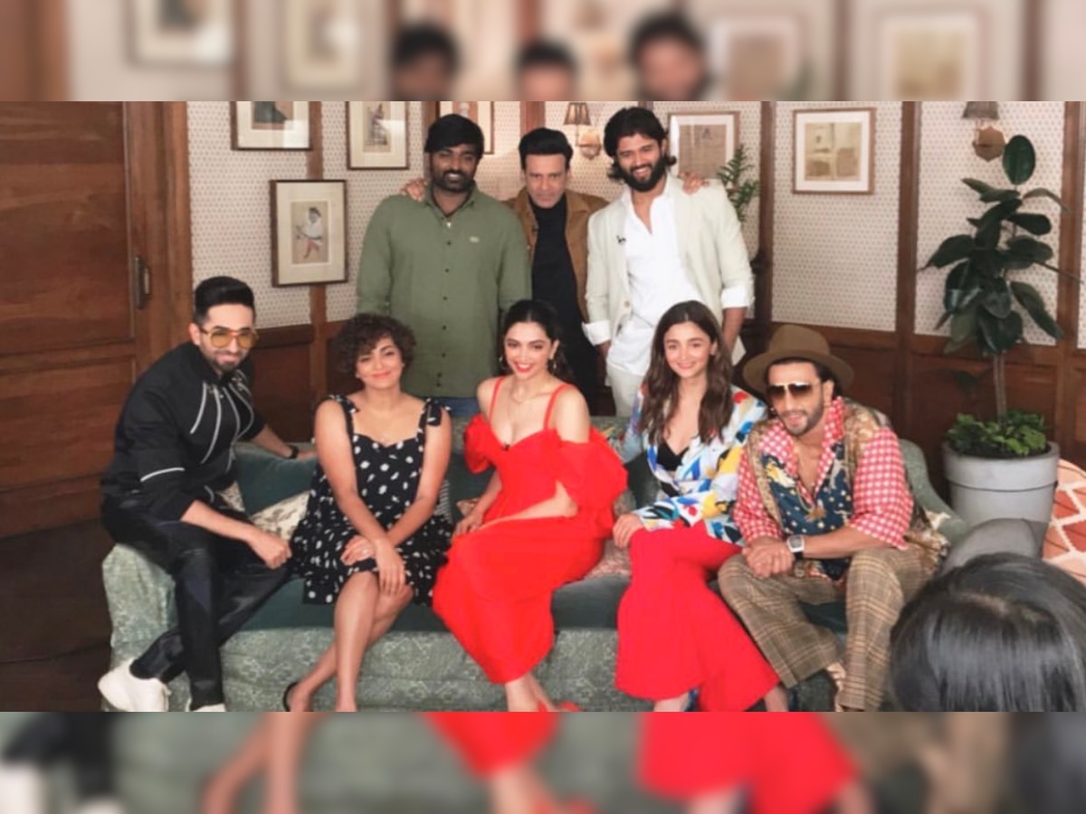 Alia, Ayushmann, Deepika, Manoj, Parvathy, Ranveer, Vijay Deverakonda, Vijay Sethupathi come together for a rare photo