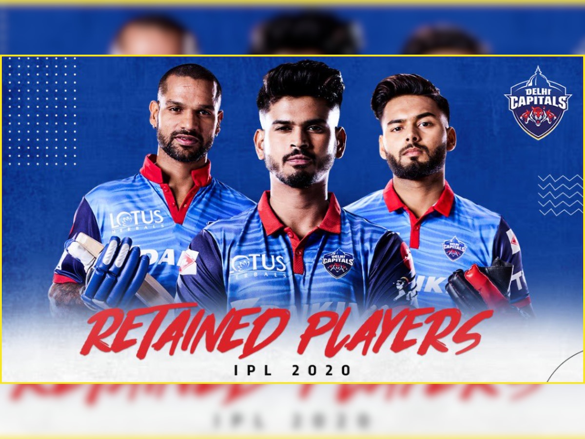 IPL 2020: Delhi Capitals announces full list of traded, retained and released players