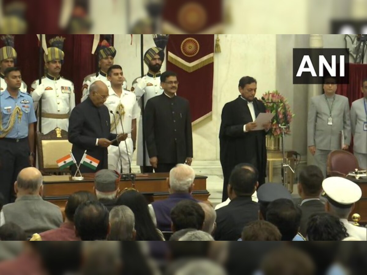 Justice SA Bobde takes oath as 47th Chief Justice of India
