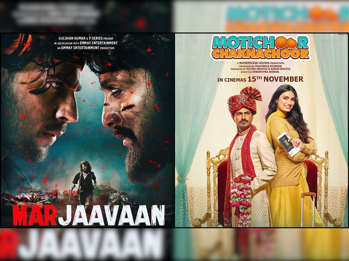 Box Office Report Day 4: 'Marjaavaan' witnesses 40% drop than opening day, 'Motichoor Chaknachoor' collects Rs 20 lakhs