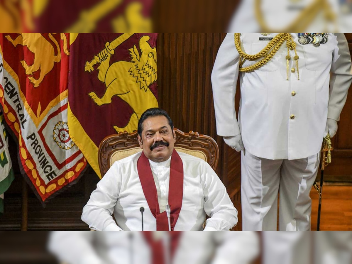 Mahinda Rajapaksha swears in as new Prime Minister of Sri Lanka