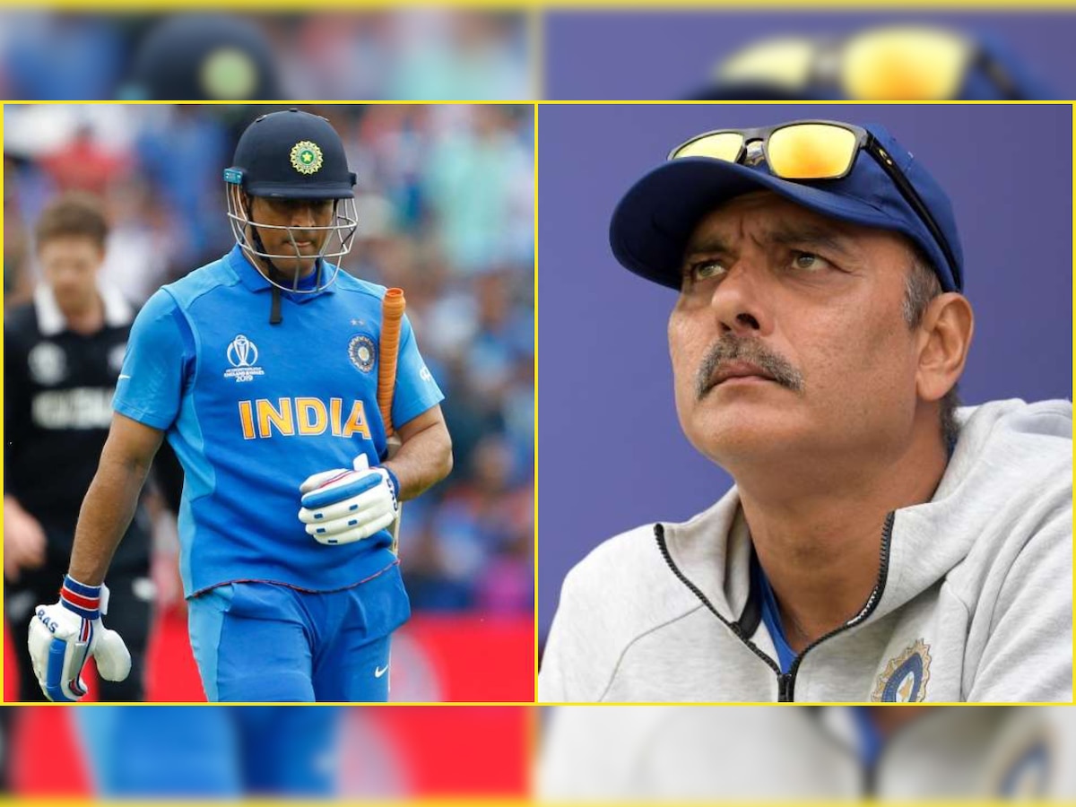 Ravi Shastri reveals WHY MS Dhoni was sent to bat at seven during India's World Cup semi-final loss to New Zealand