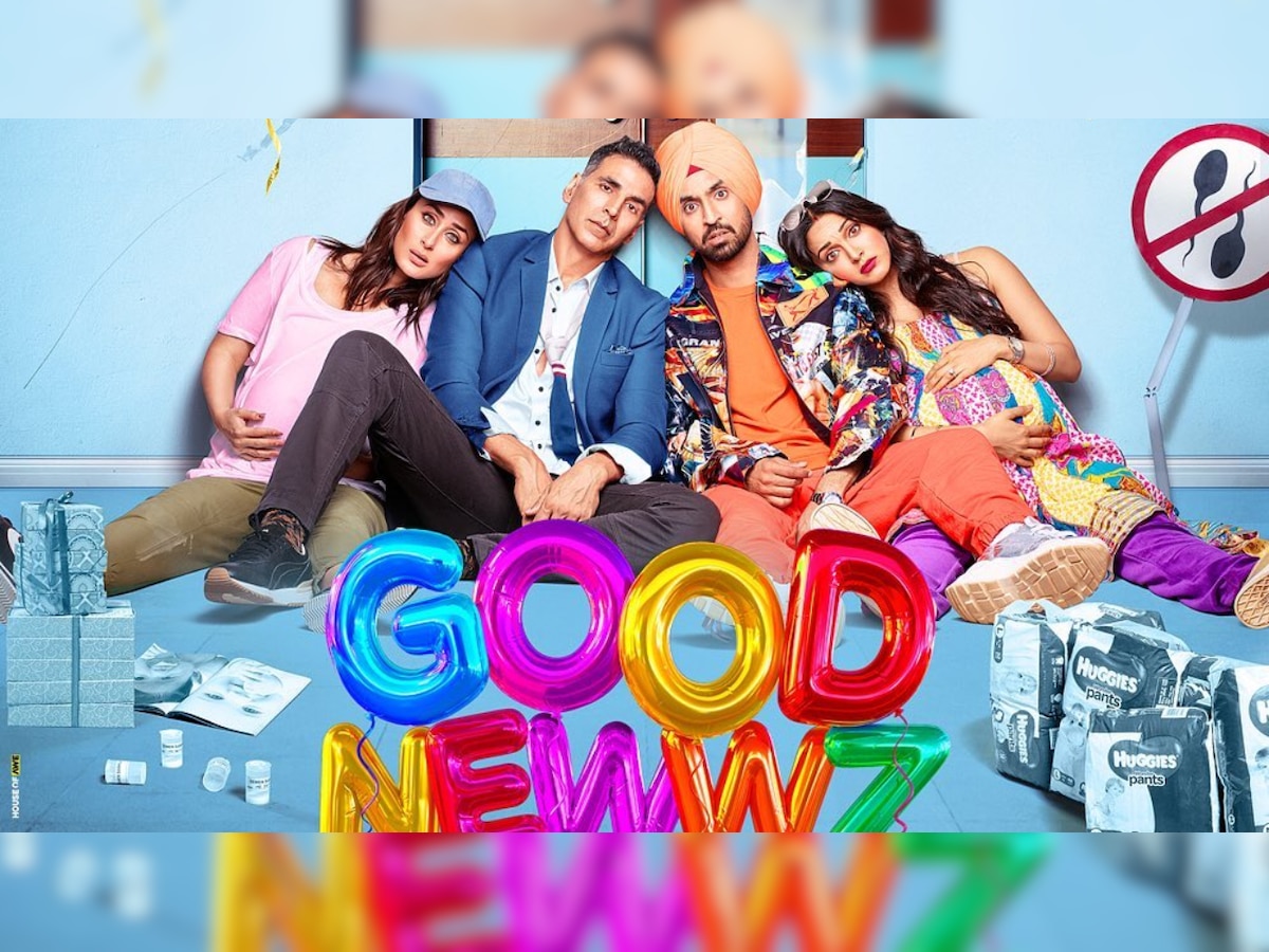 Good Newwz Review: Akshay Kumar, Kareena Kapoor Khan, Diljit Dosanjh, Kiara Advani's happy-sad film ends 2019 with bang