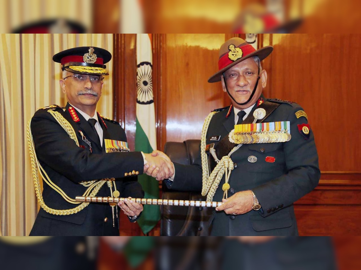 General MM Naravane takes over as 28th Chief of Indian Army