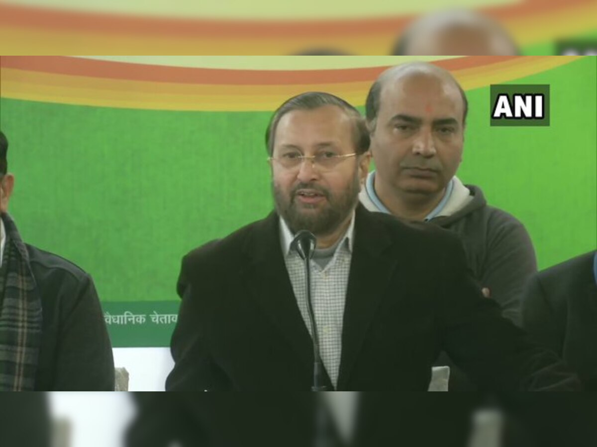 Union Minister Prakash Javadekar blames AAP, Congress for instigating anti-CAA violence in Delhi