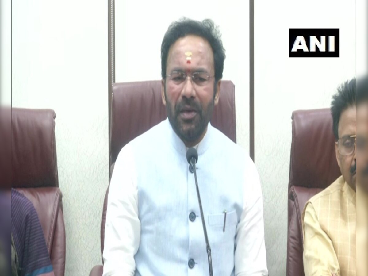 'If not India, where will Hindus go?' Union Minister G Kishan Reddy on CAA protests