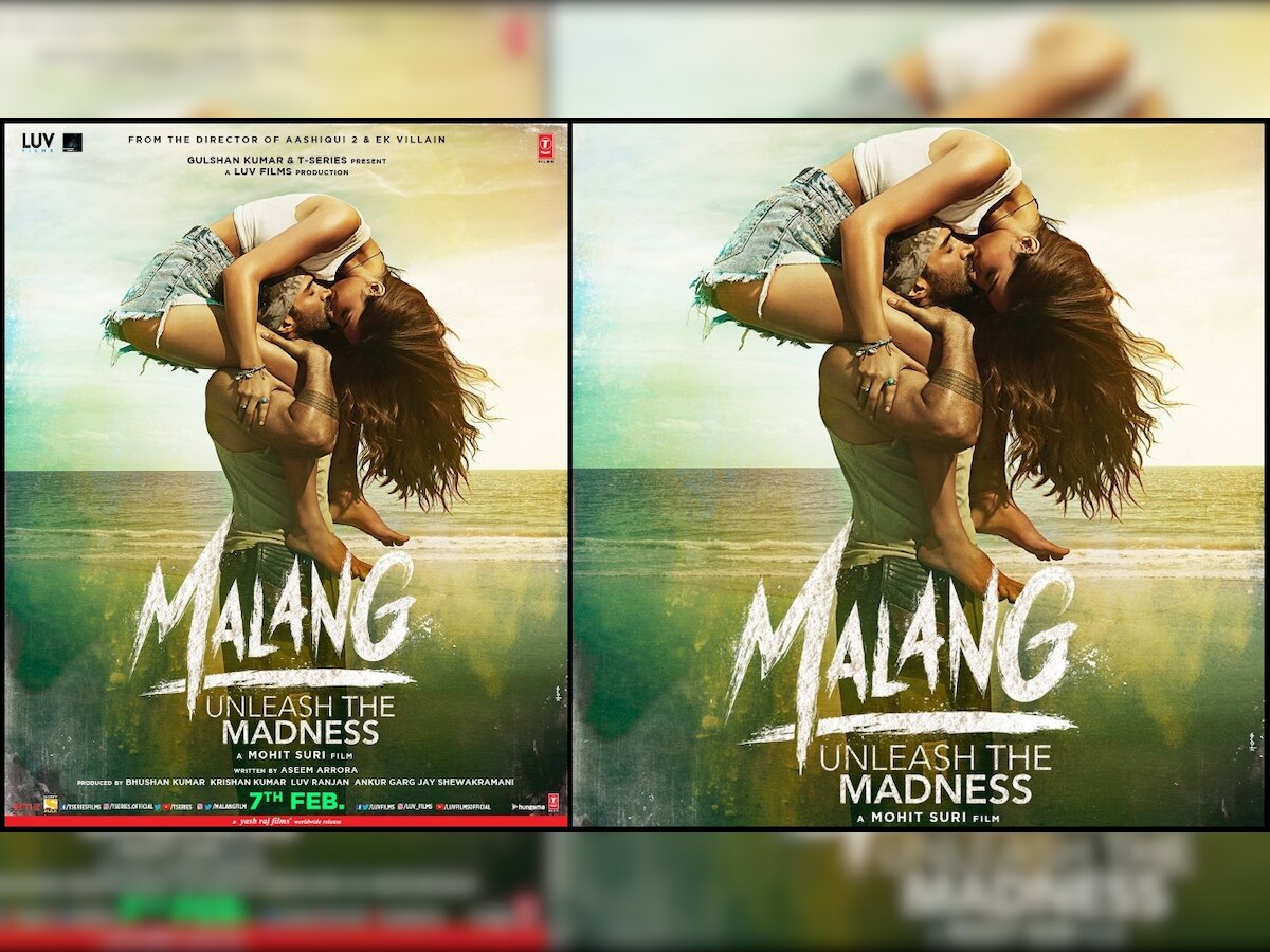 Aditya Roy Kapur and Disha Patani are 'two wild souls one love' in 'Malang's latest poster