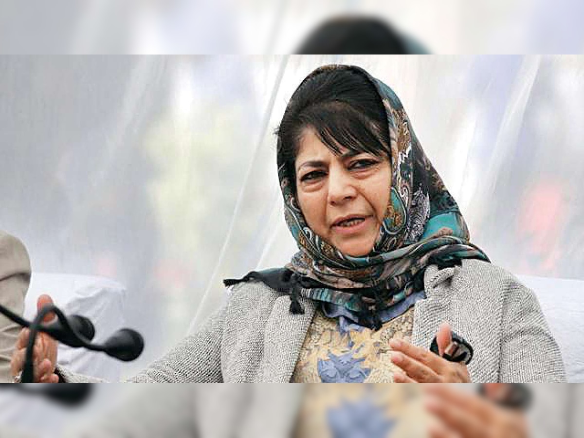Chargesheet filed against man accused of forging Mehbooba Mufti’s signature