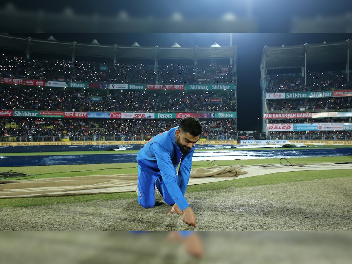 IND vs SL: Rains in Guwahati stops play but not fans as they sing 'Vande Mataram'