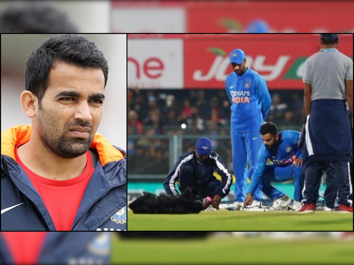 'Bit disappointing': Zaheer Khan slams preparations at Barsapara Stadium after rains stops play between IND-SL