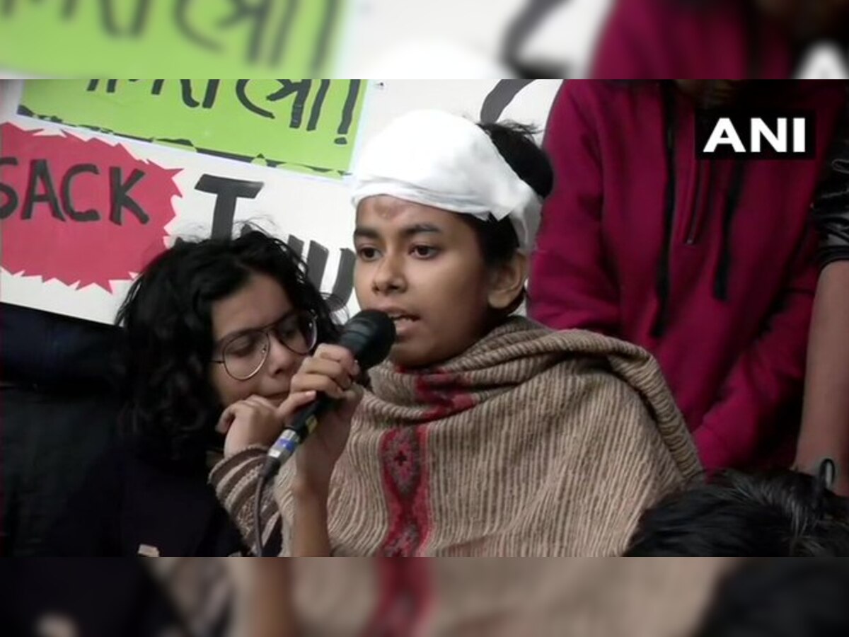 'JNU violence organised by RSS and ABVP goons,' JNUSU president Aishe Ghosh calls for removal of VC