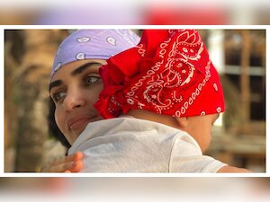 Gabriella Demetriades latest picture with baby Arik Rampal will cure your mid-week blues 