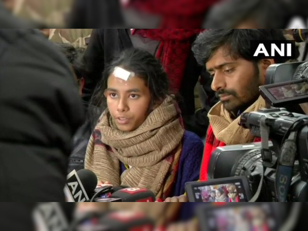 'Have been assured of positive intervention,' says JNUSU president Aishe Ghosh after meeting MHRD secretary Amit Khare 