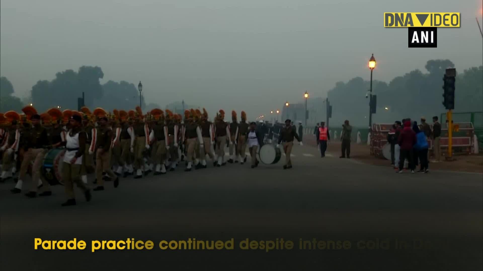 Republic Day Parade 2020 rehearsals begin despite cold in Delhi1920 x 1080