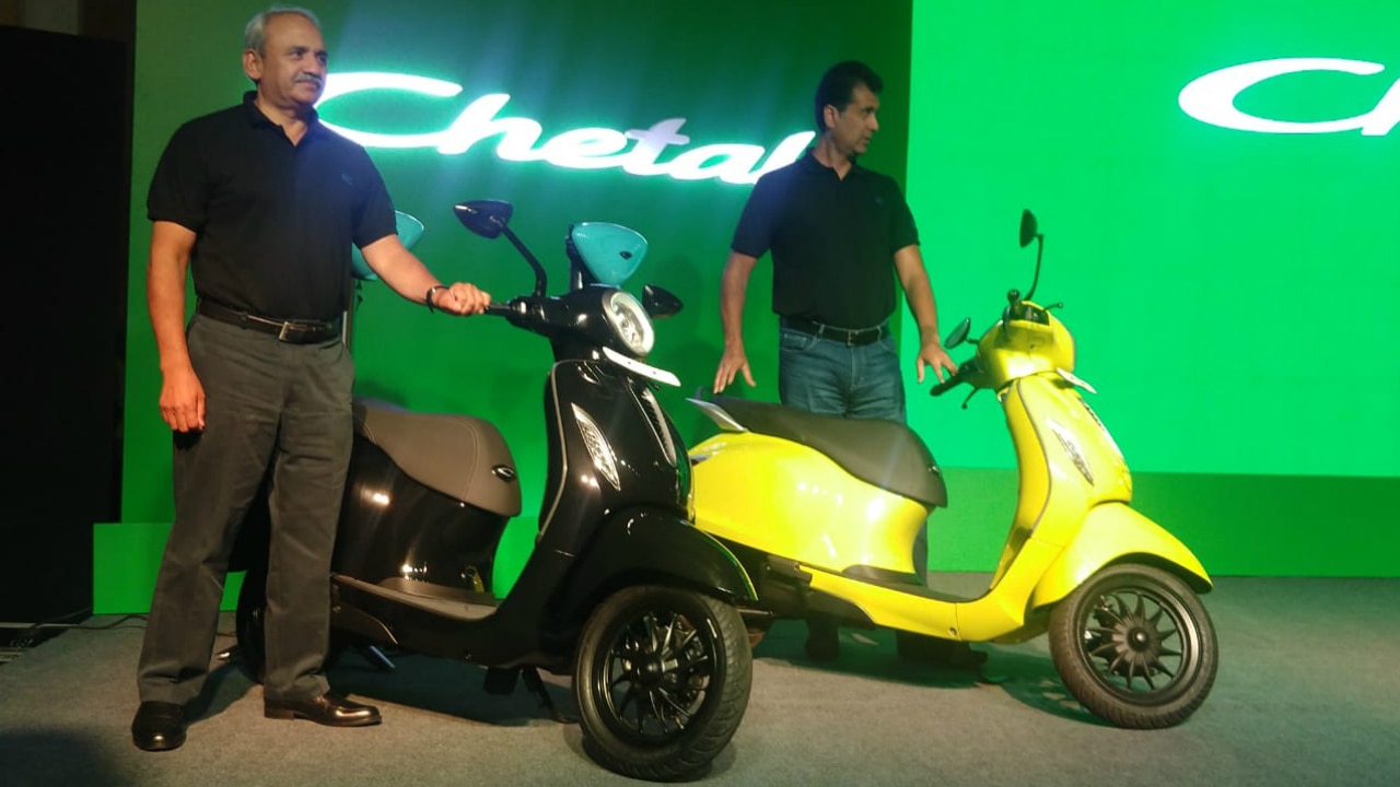 Bajaj Auto Launches Electric Version Of Its Iconic Chetak Scooter ...