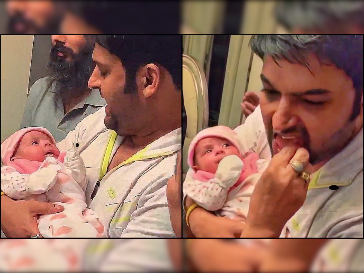 FIRST PHOTOS OUT: Kapil Sharma and his newborn baby girl make for the cutest father-daughter duo