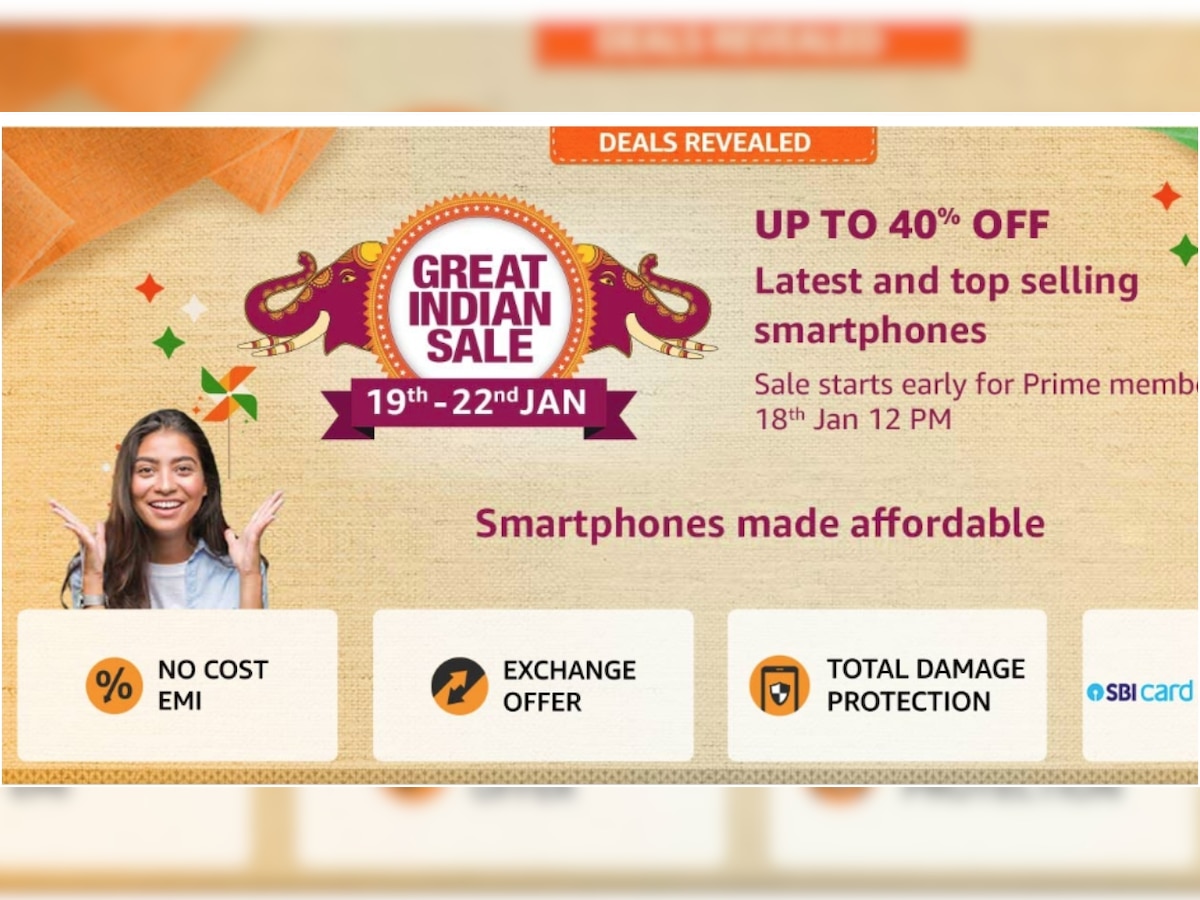 Amazon Great Indian Sale: Here are top 10 deals on smartphones