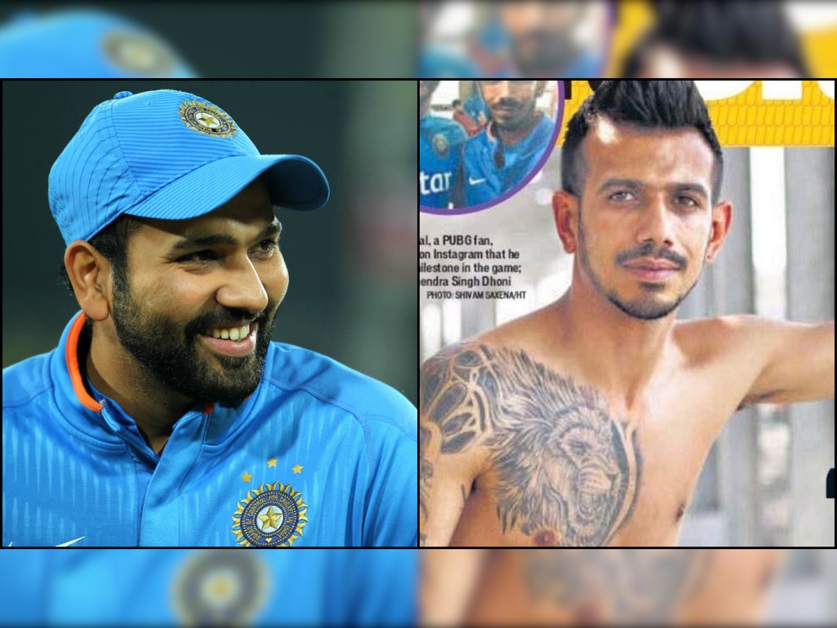 'India wins series but someone else takes headlines': Rohit Sharma teases Yuzvendra Chahal for his shirtless photo