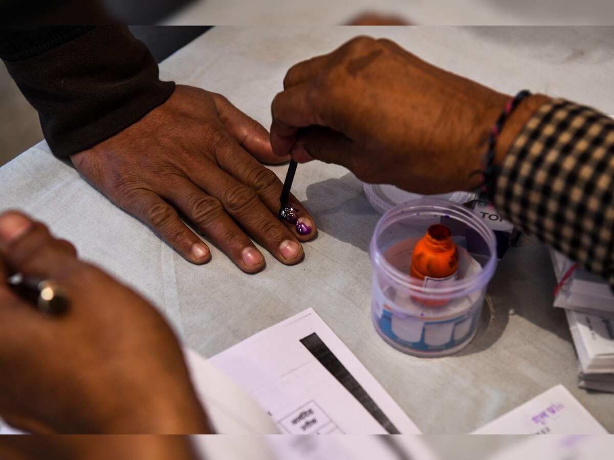 Voting for 120 municipal councils, nine municipal corporations in Telangana on Wednesday 