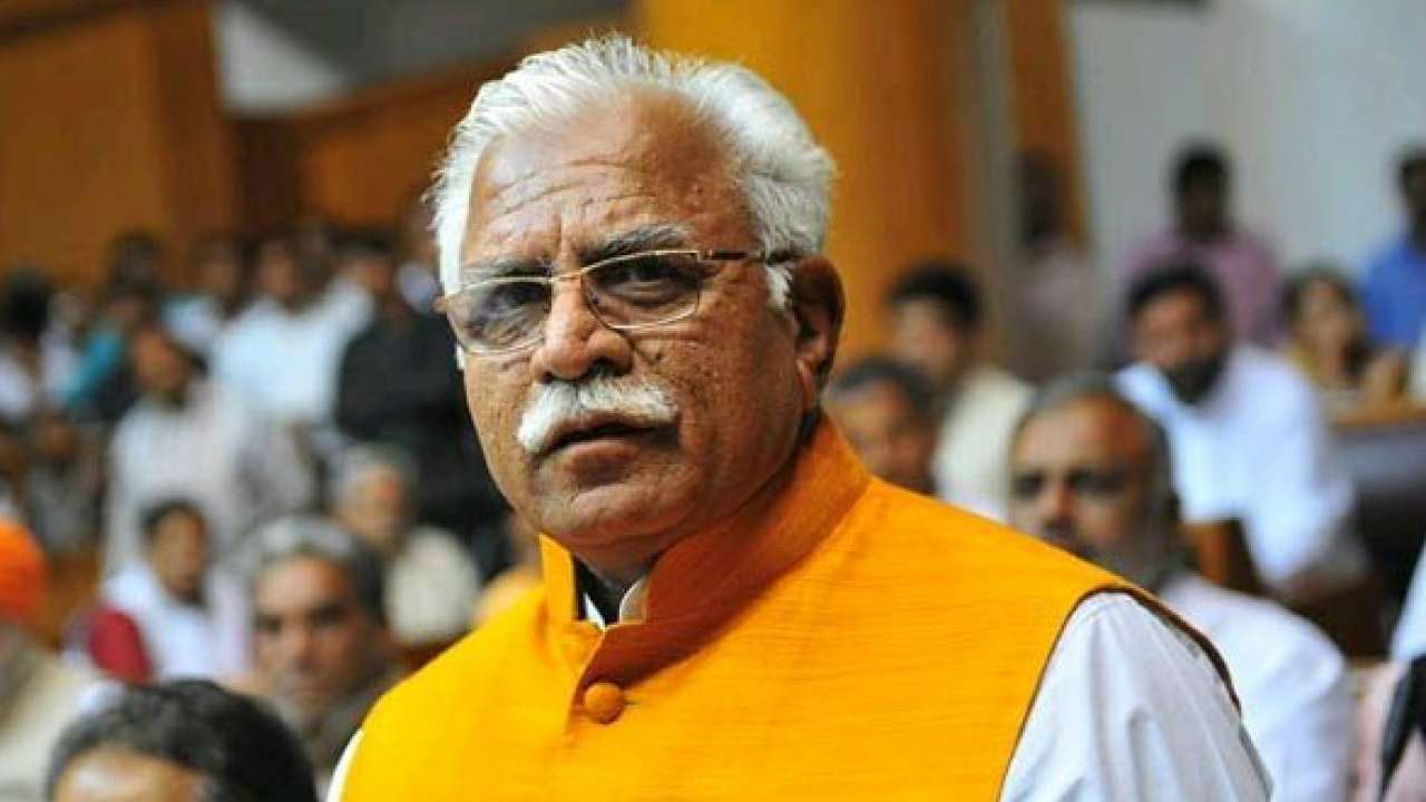 Haryana CM ML Khattar Gets CID, Two More Portfolios In Major Cabinet ...