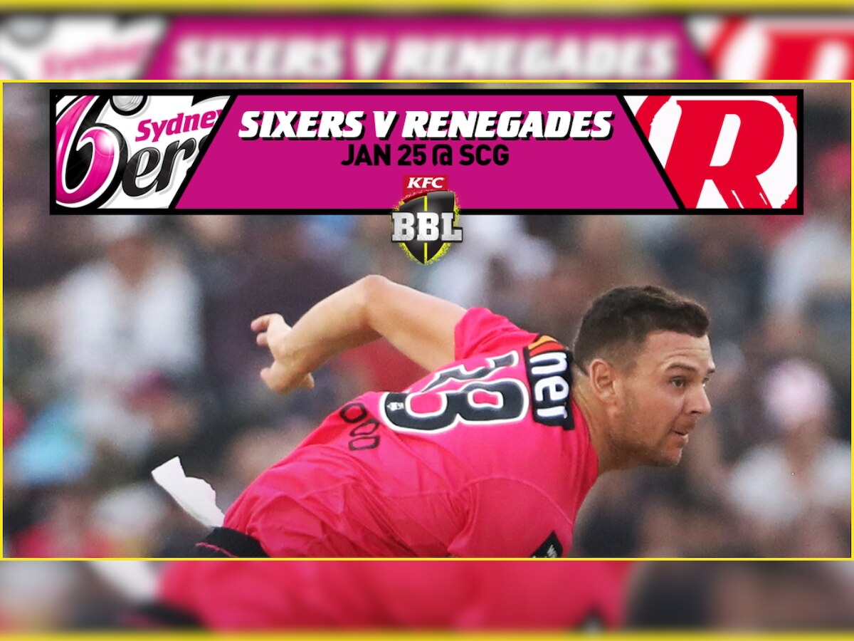 Sydney Sixers vs Melbourne Renegades, Dream11 Prediction: Best picks for SIX vs REN today in BBL 2019-20