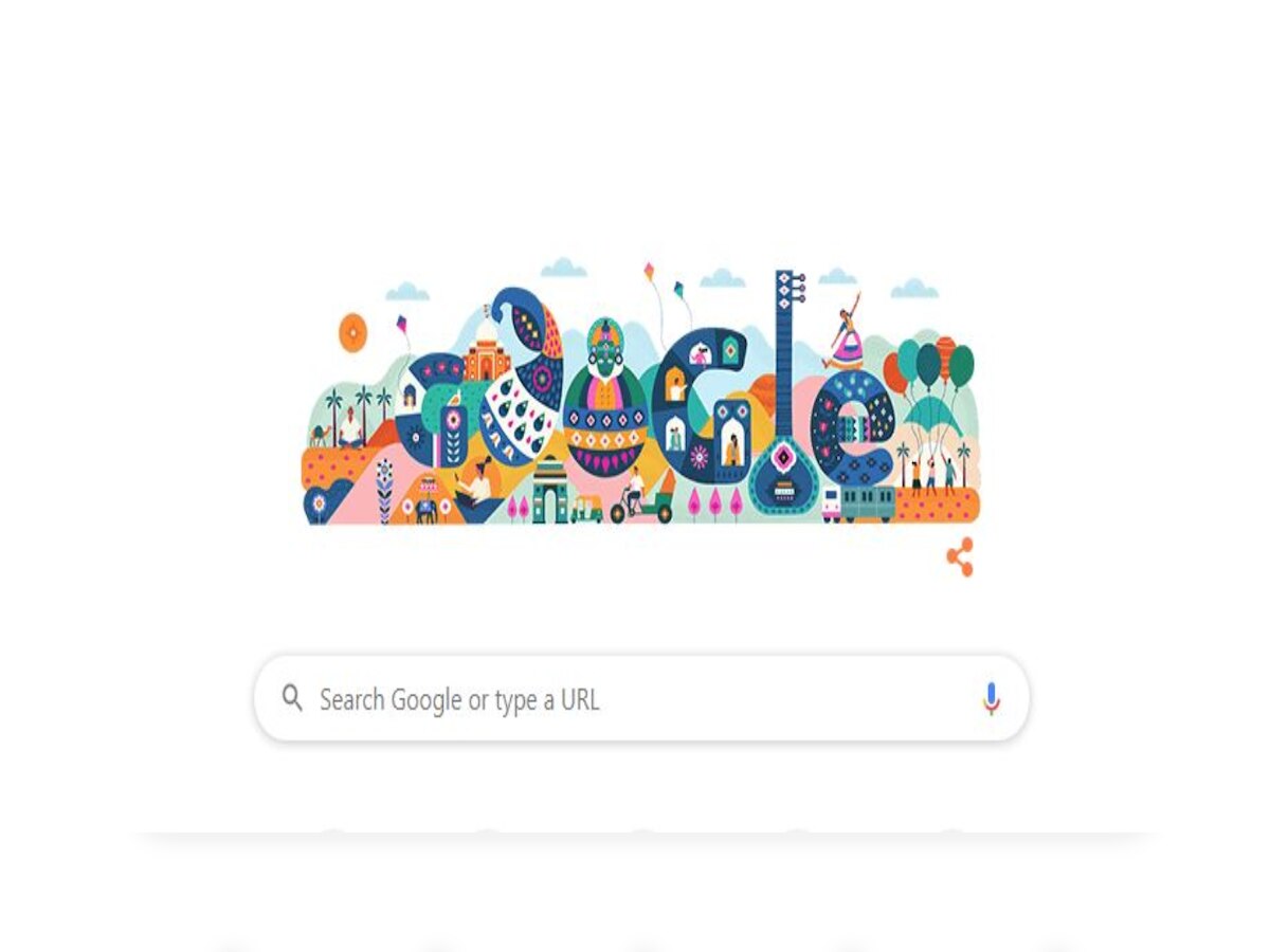 Republic Day 2020: Google doodle captures India's rich cultural heritage on 71st Republic Day 