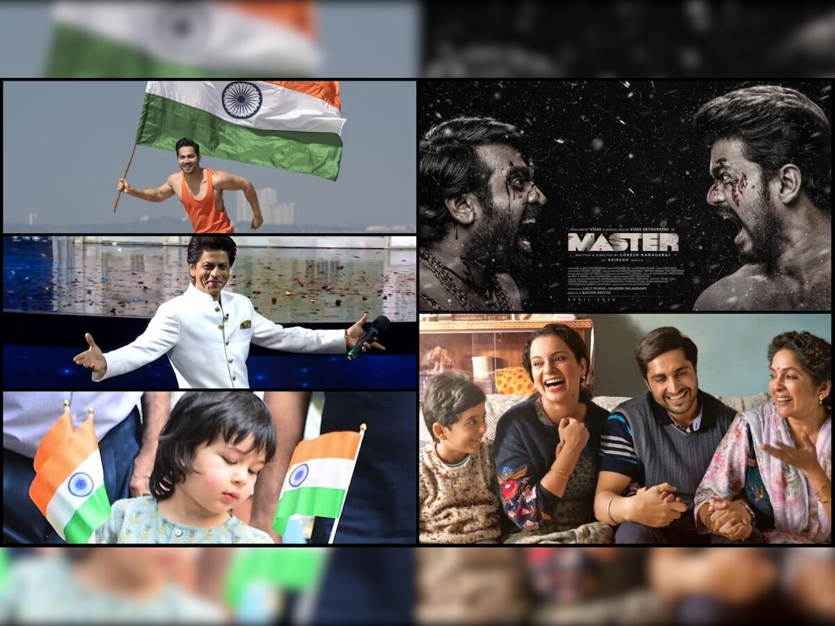 Latest Bollywood News: Shah Rukh Khan, Varun Dhawan wish on Republic Day, 'Panga' picks up at Box Office & more