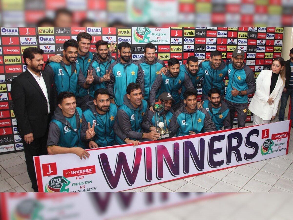 Pakistan stay as No.1 ranking side after 3rd T20I against Bangladesh abandoned due to rain