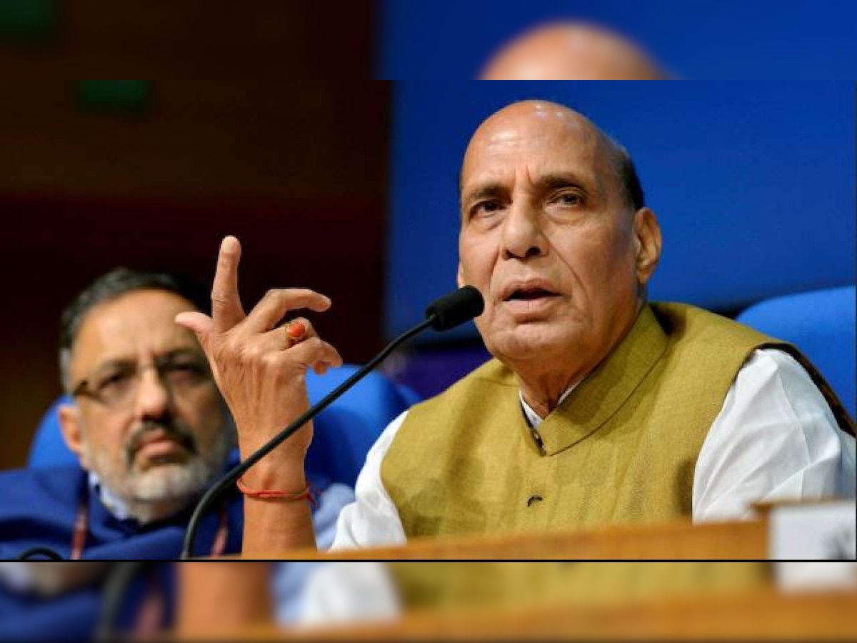 What is the problem with NRC? asks Defence minister Rajnath Singh