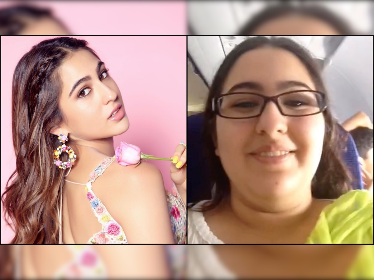 In-flight entertainment! Sara Ali Khan turns paparazzi for friends in this  major throwback video