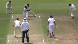 India A vs New Zealand A: WATCH how short-leg fielder's shin pad led to Hanuma Vihari's freak dismissal