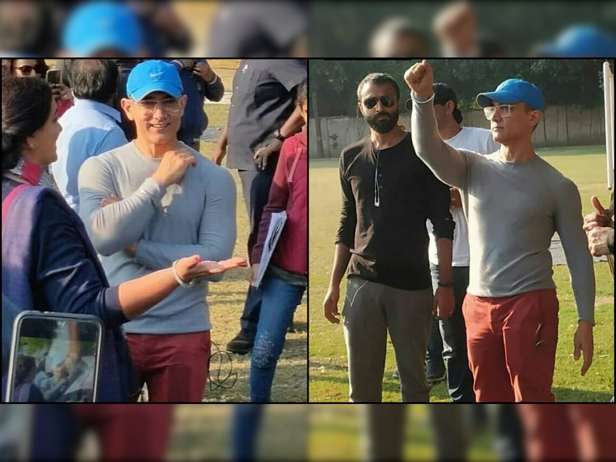 'Laal Singh Chaddha': Aamir Khan spotted in clean shaven look with crew cut hairdo for Gurugram schedule
