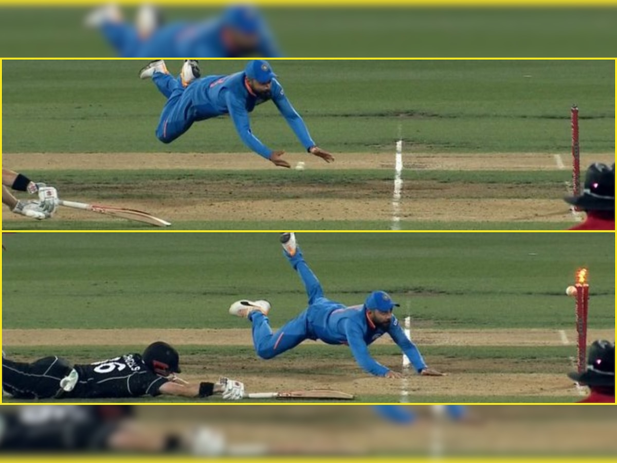 WATCH: Virat Kohli's fielding masterclass to dismiss Henry Nicholls during NZ vs IND 1st ODI will leave you in awe