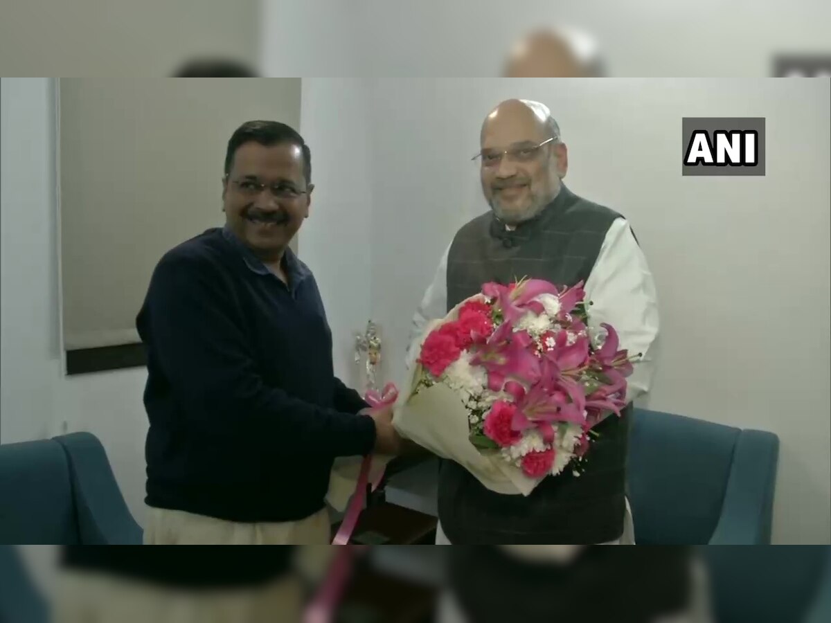 'Very good and fruitful meeting': Delhi CM Arvind Kejriwal meets Union Home Minister Amit Shah
