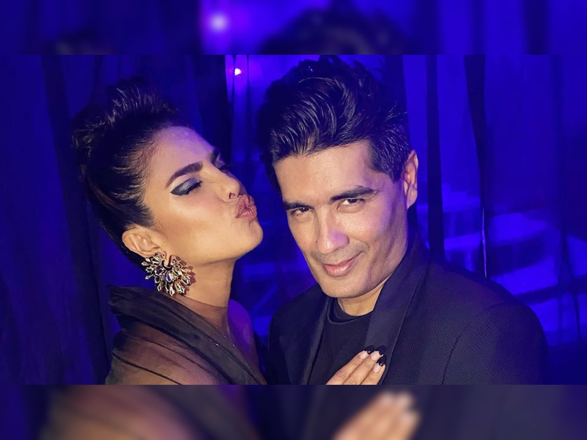 'Two people who really like each other': Manish Malhotra shares photo with Priyanka Chopra amidst fallout rumours