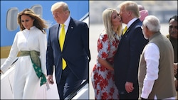 Namastey Trump: US First Lady Melania adds Indian twist to her look; Ivanka mesmerises in a classy attire