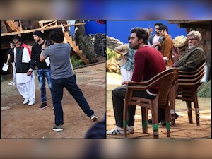 Amitabh Bachchan gears up for 'Brahmastra' early morning shoot with 'one of his favourites' Ranbir Kapoor, shares pics