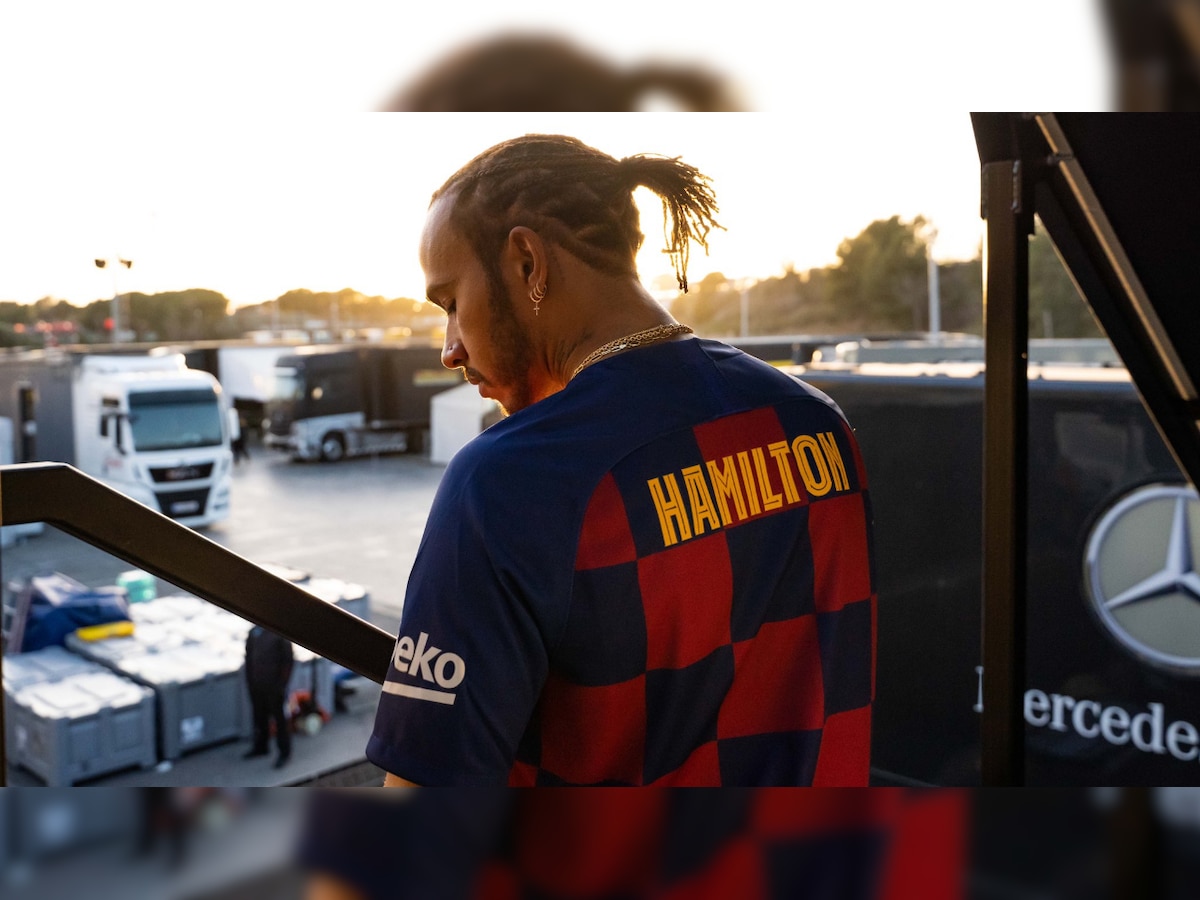 El Clasico: F1 world champion Lewis Hamilton backs Barca to win against Real Madrid