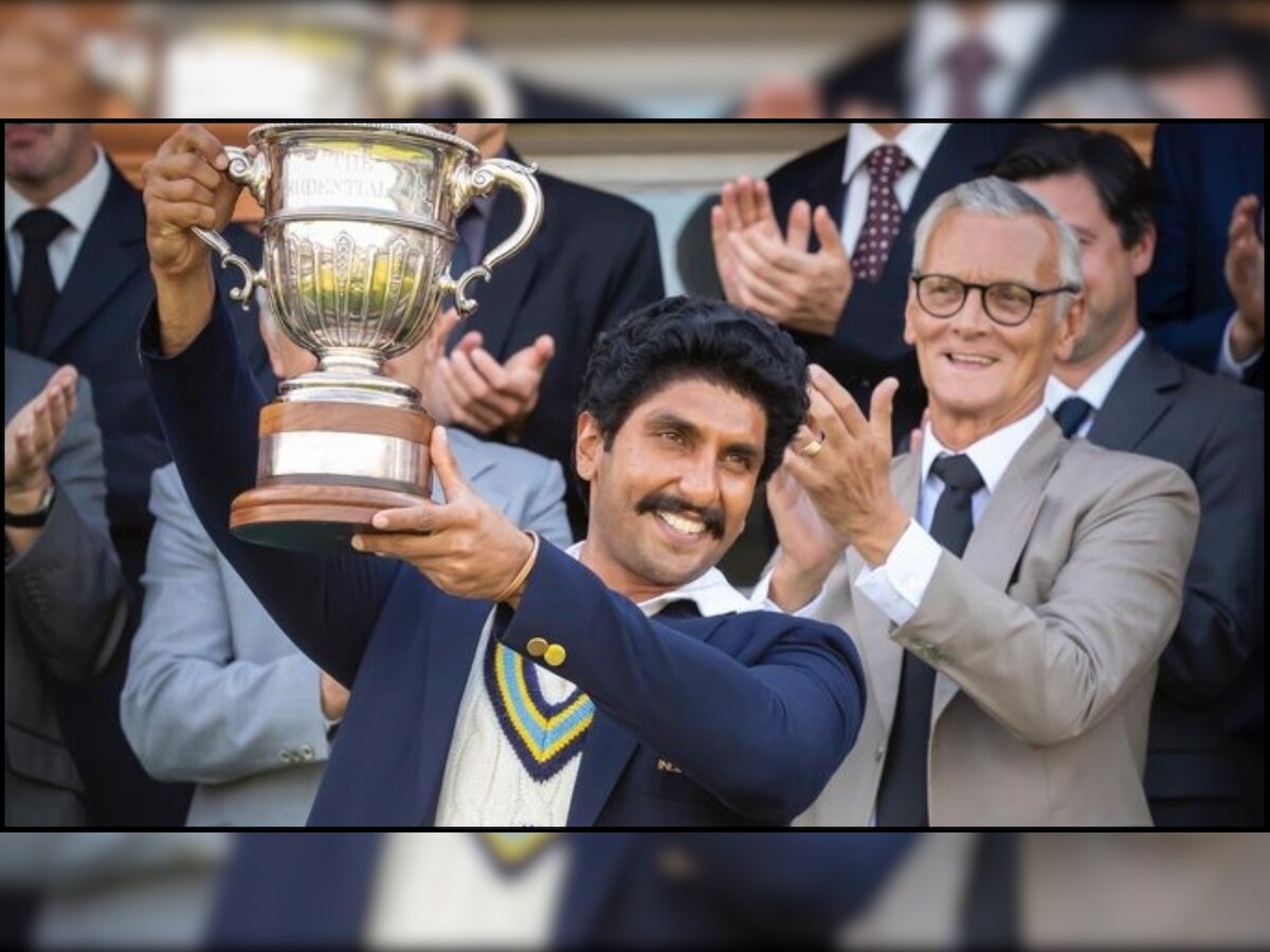 This Is 83: Ranveer Singh recreates Kapil Dev holding World Cup moment and we're trying hard to spot the difference